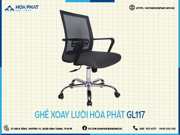 HP5INFO - Ghế lưới văn phòng rẻ nhất GL117