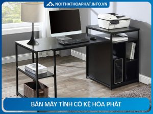 HP5INFO - bàn máy tính có kệ Hòa Phát