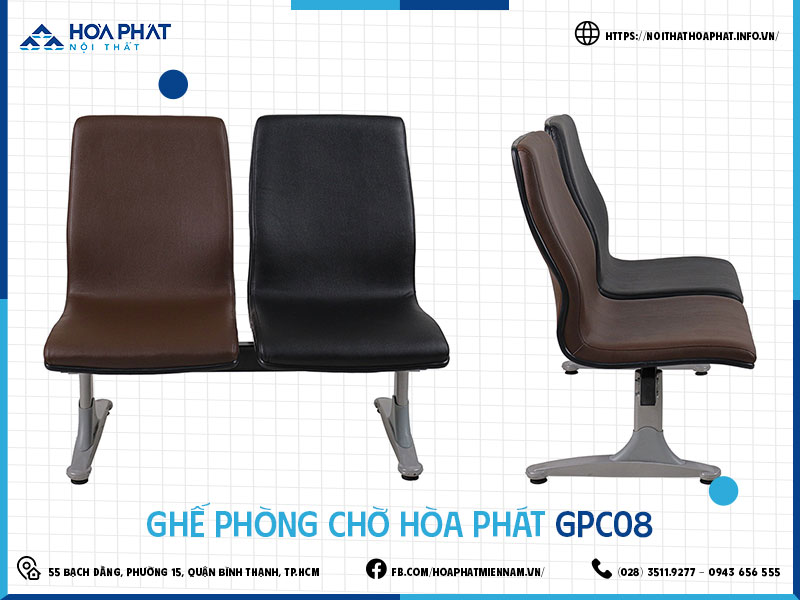 Ghế phòng chờ Hòa Phát HP5INFO GPC08