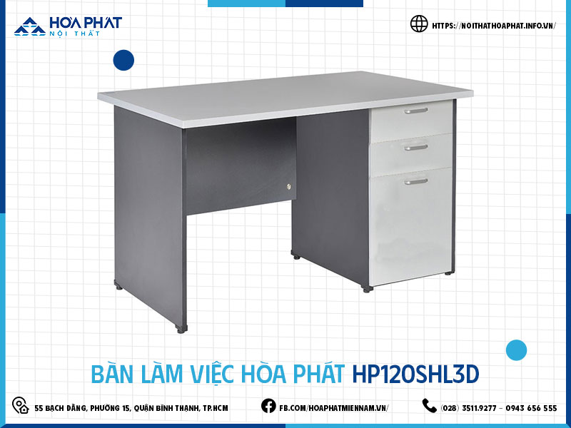 Bàn Hòa Phát HP5INFO HP120SHL3D