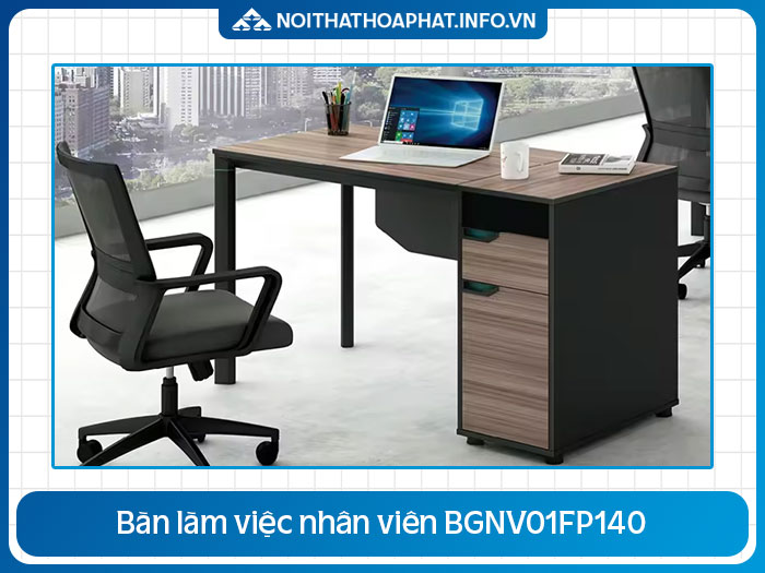 Bàn làm việc chân sắt 1m4 BGNV01FP140