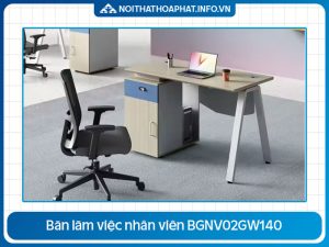 Bàn nhân viên chân sắt BGNV02GW140