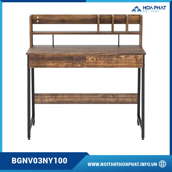 Bàn làm việc chân sắt 1m BGNV03NY100