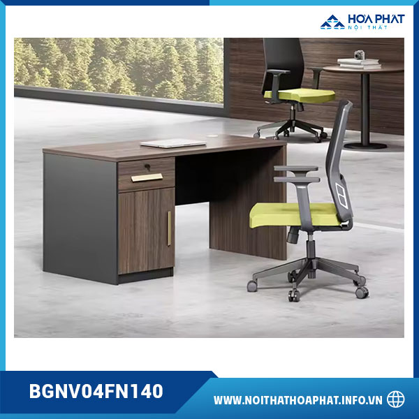 Bàn văn phòng liền hộc BGNV04FN140