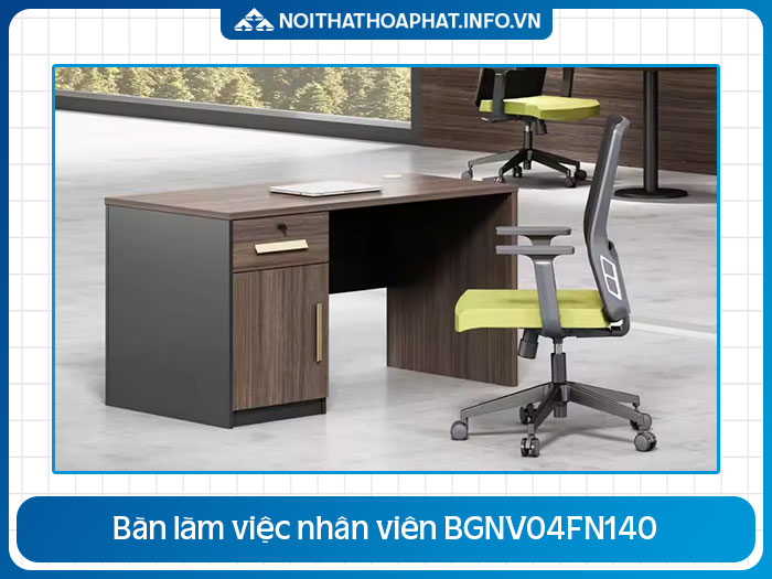 Bàn văn phòng liền hộc BGNV04FN140