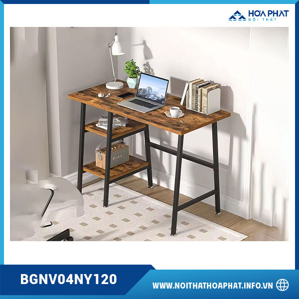 Bàn làm việc chân sắt 1m2 BGNV04NY120