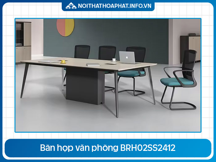 Bàn họp cao cấp 2m4 BRH02SS2412