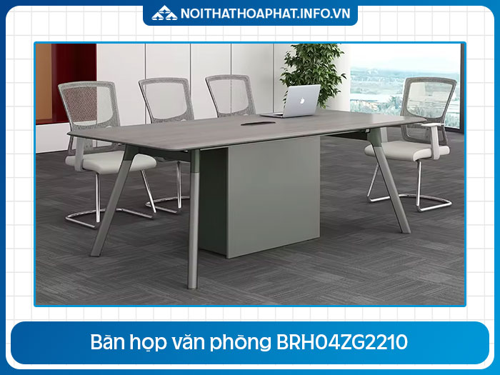 Bàn họp chân sắt 2m2 BRH04ZG2210