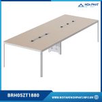 Bàn họp gỗ chân sắt BRH05ZT1880