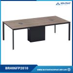 Bàn họp gỗ chân sắt BRH06FP2010