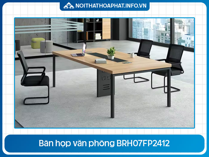 Bàn họp chữ nhật 2m4 BRH07FP2412