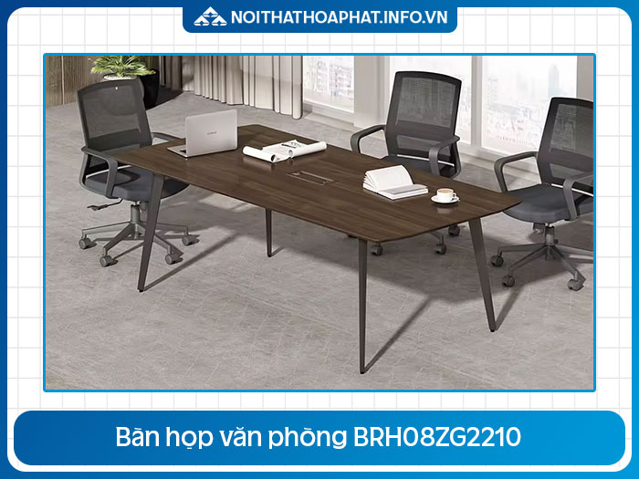 Bàn họp chân sắt 2m2 BRH08ZG2210