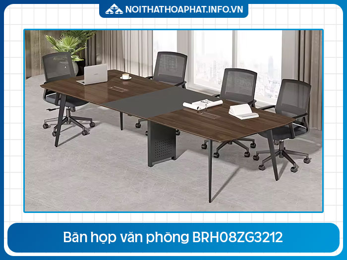 Bàn họp chân sắt 3m2 BRH08ZG3212