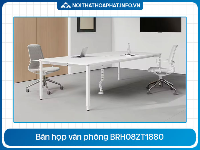 Bàn họp chân sắt BRH08ZT1880