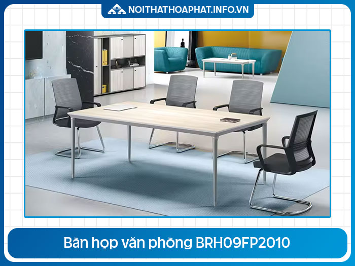 Bàn họp chân sắt 2m BRH09FP2010