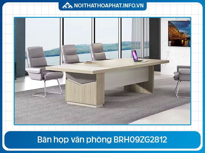 Bàn họp chữ nhật 2m8 BRH09ZG2812