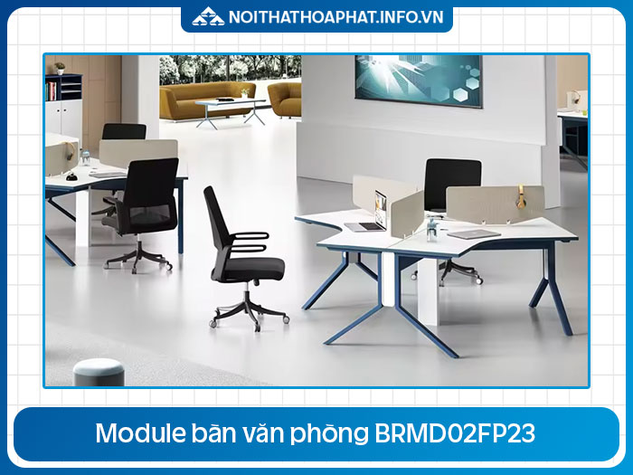 Module bàn nhân viên 3 chỗ BRMD02FP23