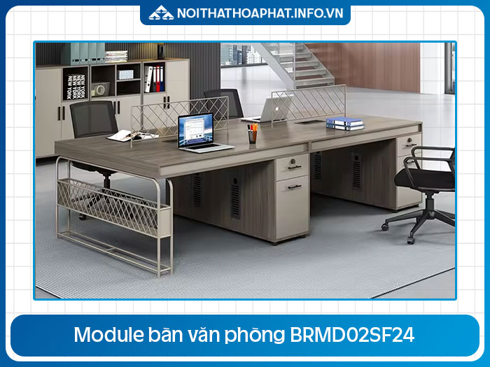 Module bàn làm việc 4 chỗ BRMD02SF24