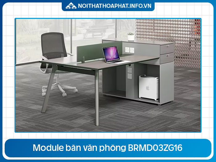 Module bàn văn phòng 2 người BRMD03ZG16