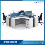 Cụm bàn làm việc 4 người BRMD05SS28