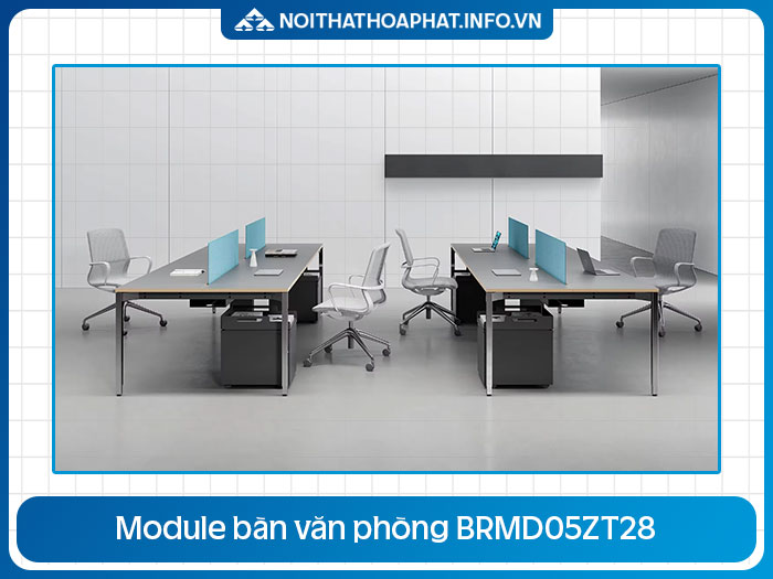 Cụm bàn làm việc 4 người BRMD05ZT28