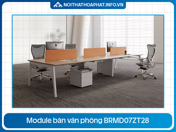 Cụm bàn nhân viên 6 người BRMD07ZT28