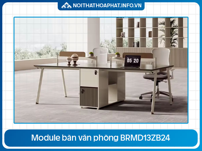 Cụm bàn nhân viên 4 người BRMD13ZB24