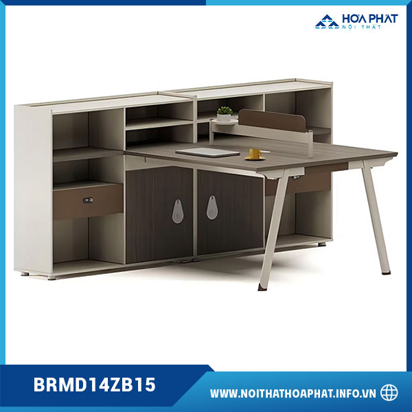 Module bàn văn phòng 2 chỗ BRMD14ZB15