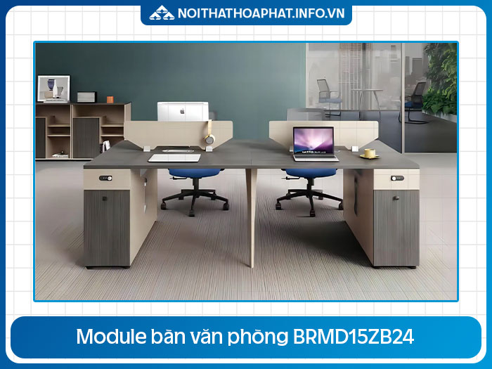 Cụm bàn làm việc 4 người BRMD15ZB24