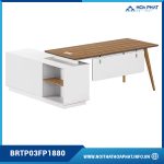 Bàn văn phòng 1m8 nhập khẩu BRTP03FP1880