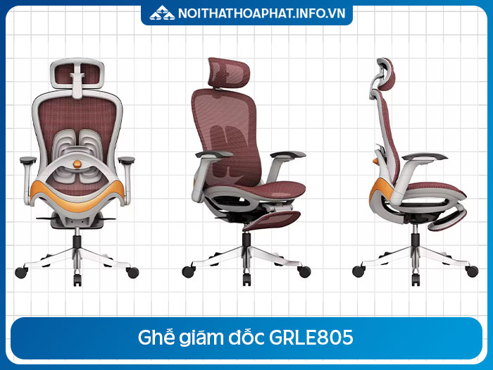 Ghế xoay lưới Ergonomic GRLE805