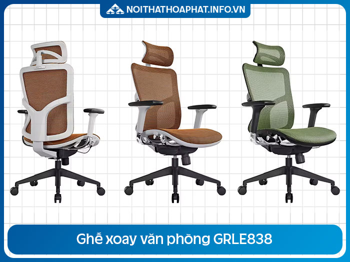 Ghế Ergonomic cao cấp GRLE838