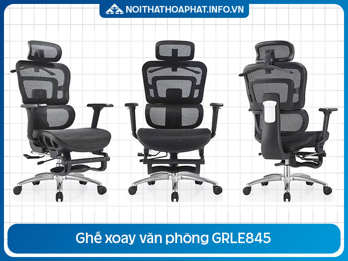 Ghế xoay lưới Ergonomic GRLE845