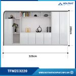 Tủ văn phòng hiện đại TFMZC3220