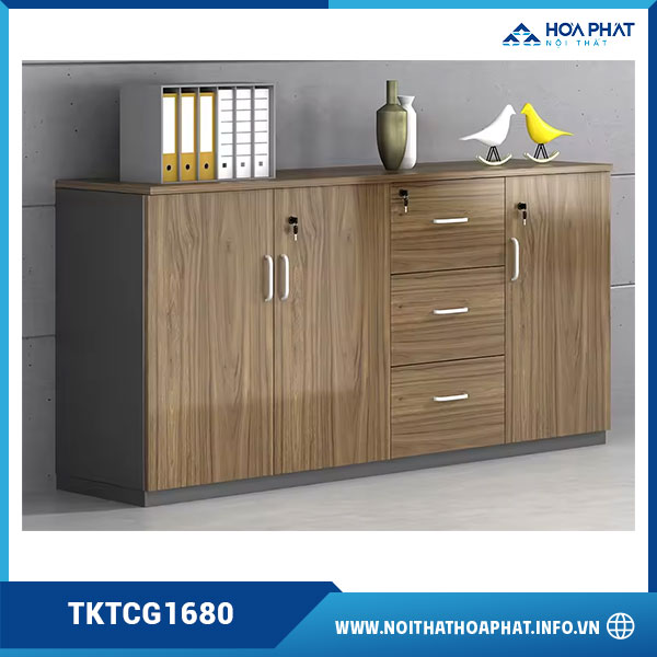 Tủ gỗ thấp cao cấp TKTCG1680