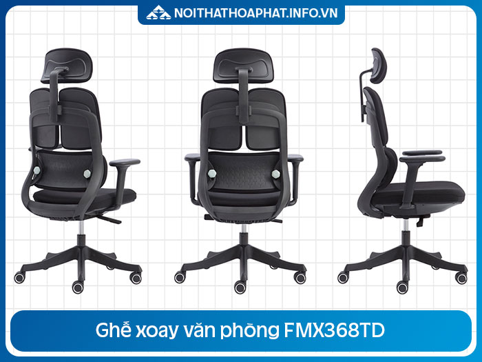 Ghế xoay lưới cao cấp FMX368TD