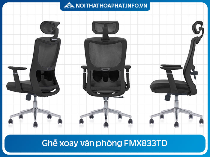 Ghế xoay tựa lưới FMX833TD