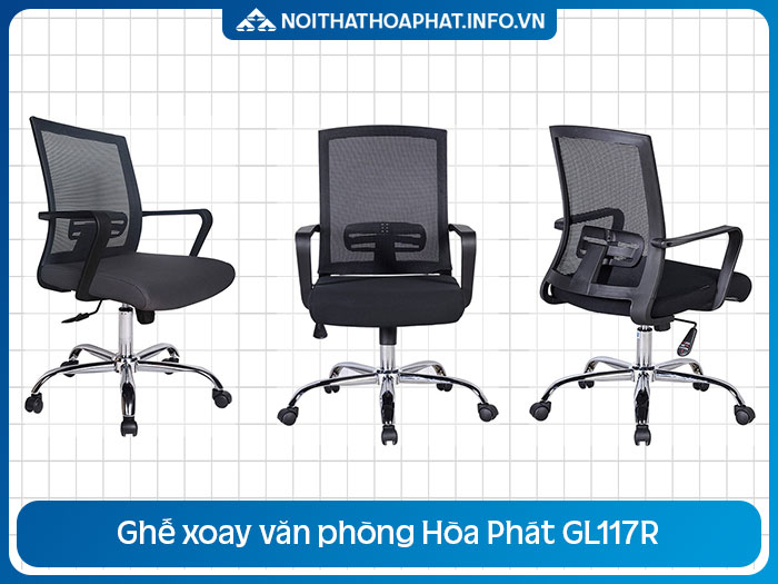 Ghế xoay văn phòng GL117R