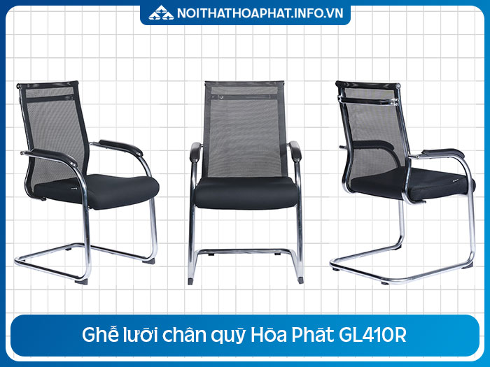 Ghế lưới chân quỳ GL410R