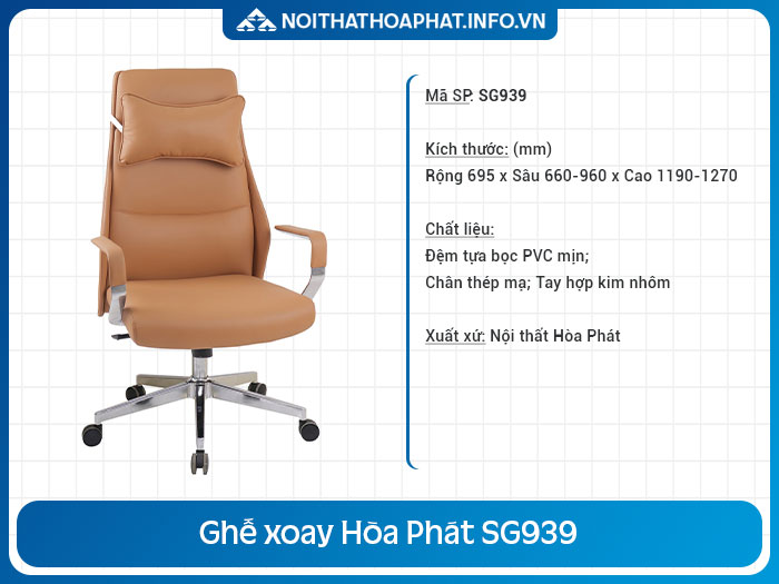 Ghế làm việc có thể ngủ SG939