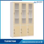 Tủ sắt cánh gỗ TU09K7GM