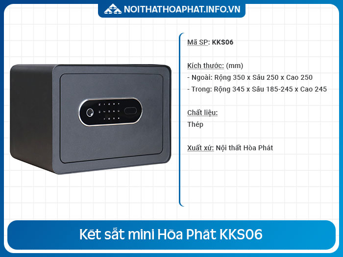 Két sắt chống cháy mini KKS06