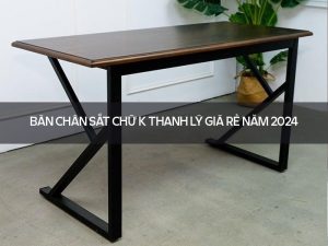 Bàn chân sắt chữ K thanh lý