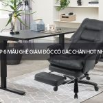 Ghế giám đốc có gác chân