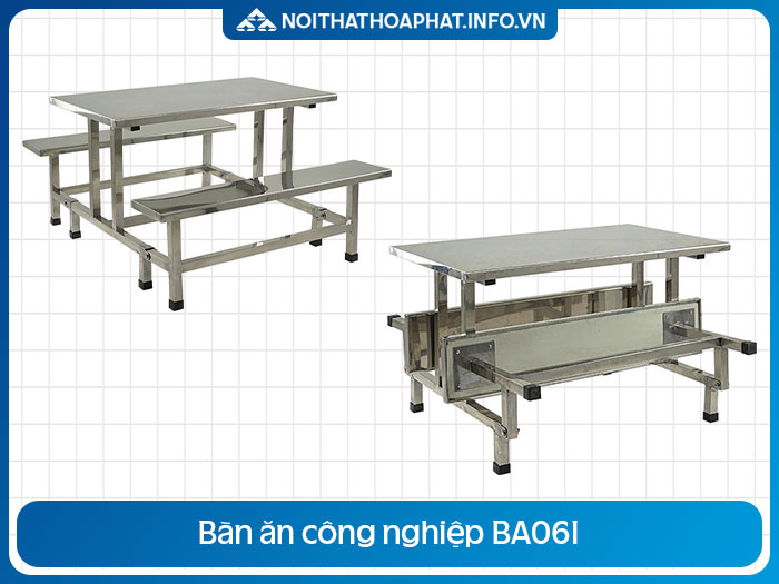 Bàn ăn công nghiệp BA06I