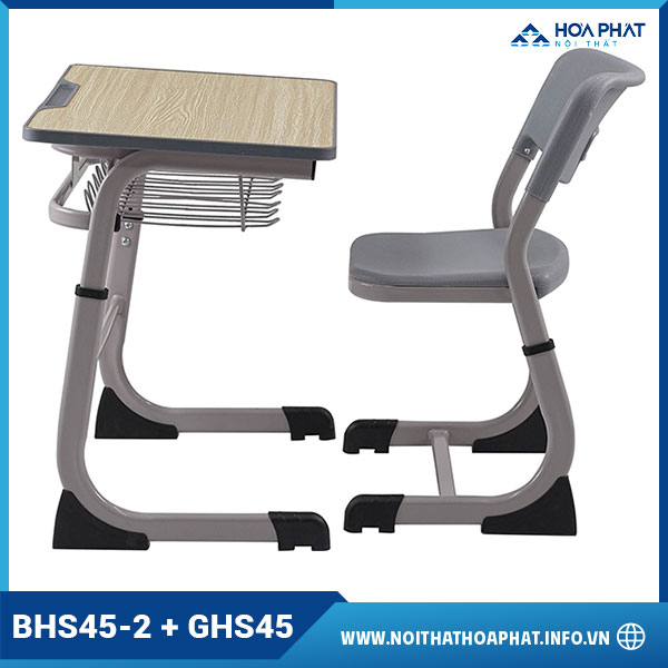 Bàn ghế học sinh 2 chỗ BHS45-2-GHS45