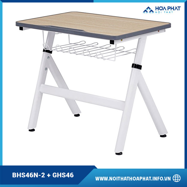 Bàn ghế học sinh Hòa Phát BHS46N-2-GHS46