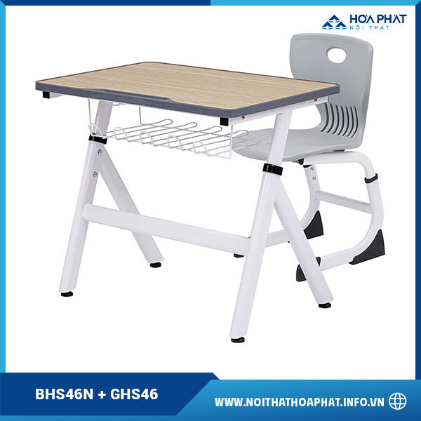 Bàn ghế học sinh Hòa Phát BHS46N-GHS46