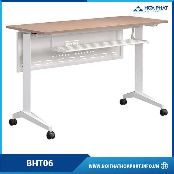 Bàn hội trường khung thép BHT06