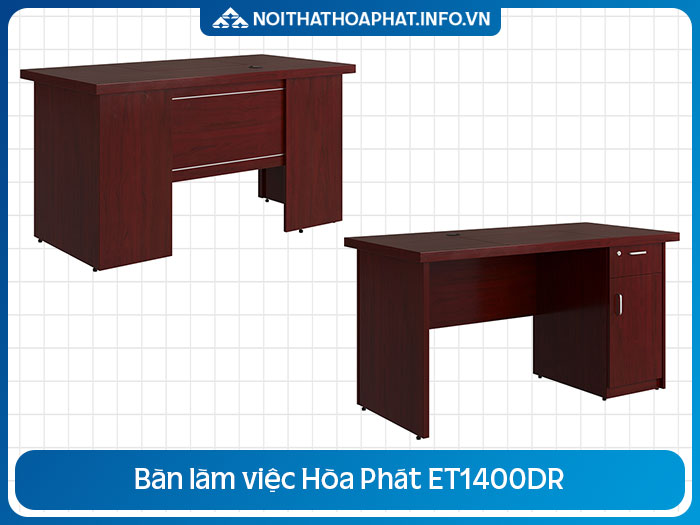 Bàn văn phòng sơn PU ET1400DR